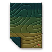 Load image into Gallery viewer, Forest Cascade Throw Blanket
