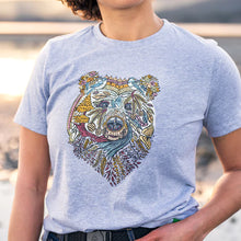 Load image into Gallery viewer, Boho Bear Women&#39;s Relaxed T-Shirt