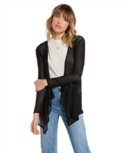 Load image into Gallery viewer, Volcom Women&#39;s Regular Go Wrap Open Front Cardigan Sweater
