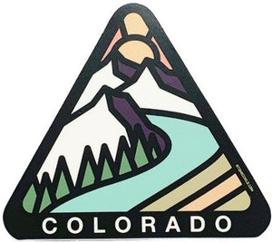 CO Triangle Sticker