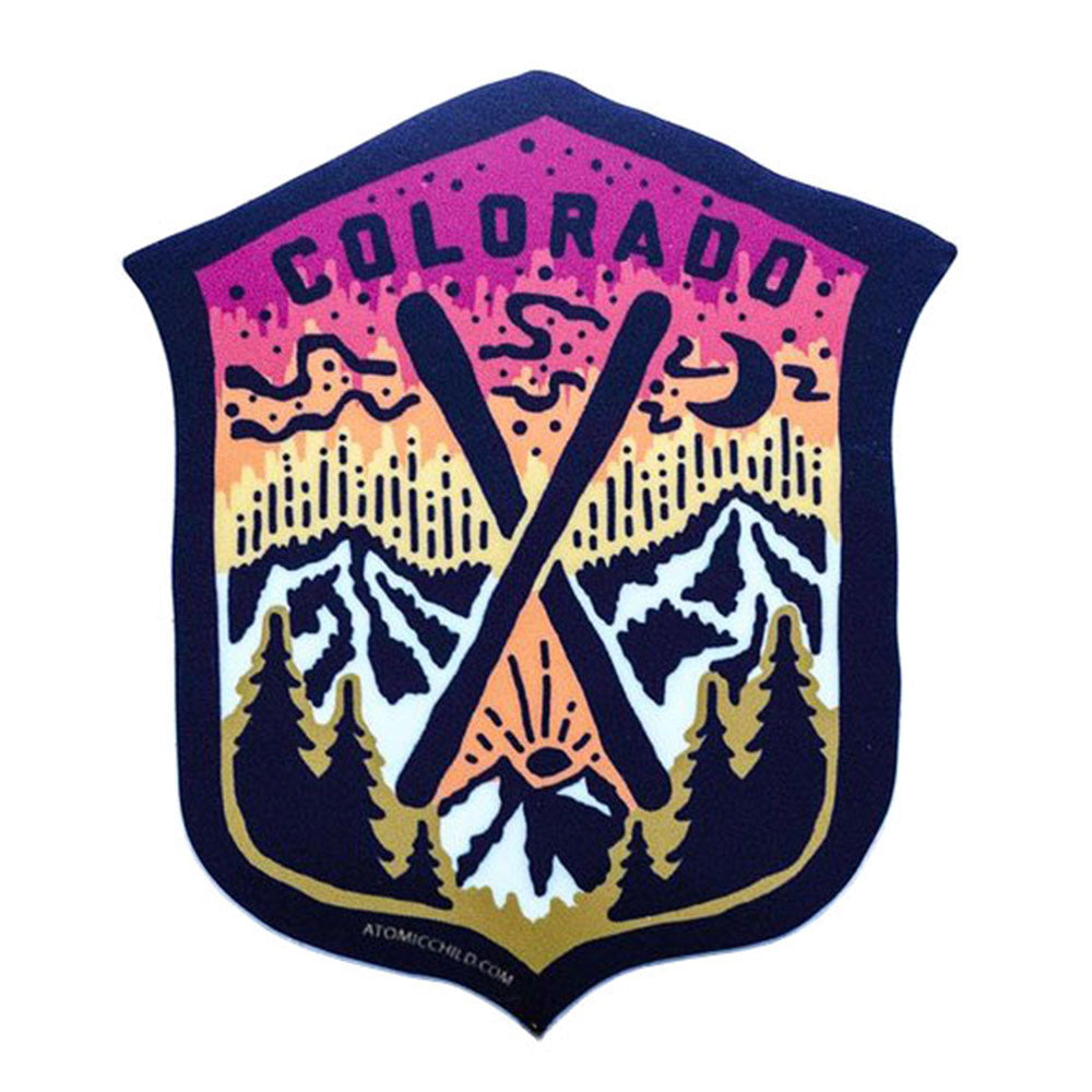 Ski Badge Sticker
