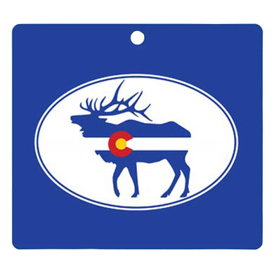 Colorado Flag Elk Sticker
