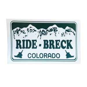 Ride Breck Sticker