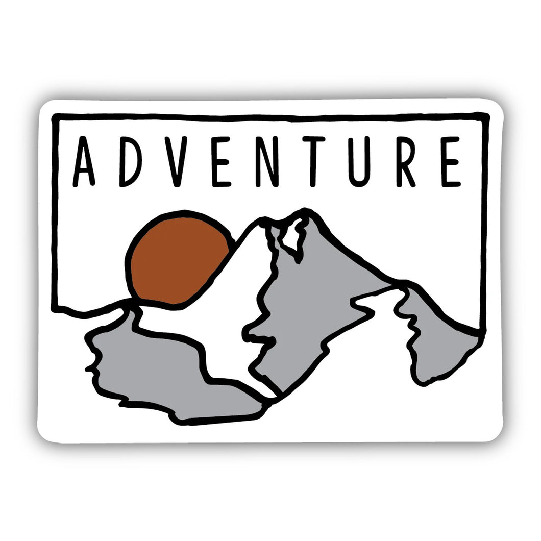 Adventure Mountain Stickers