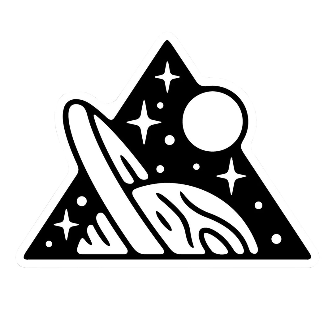 Outer Space Traingle Stickers