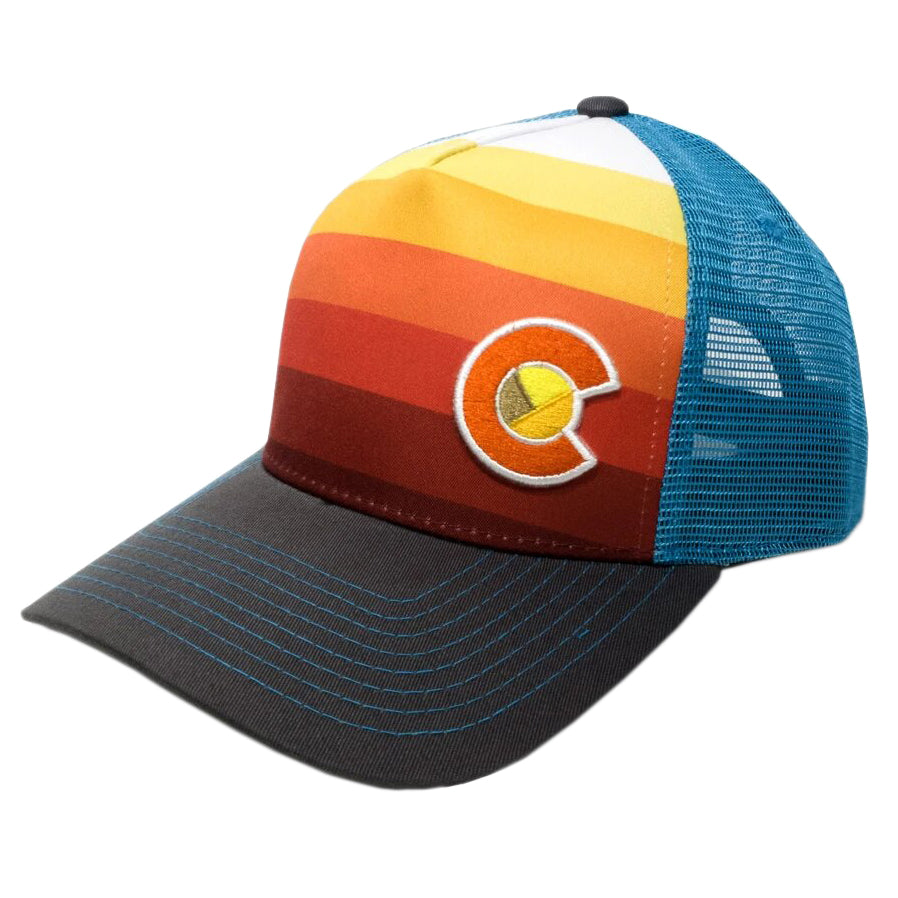 Sunset Fader Trucker Hat