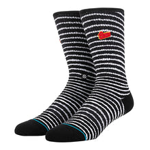 Load image into Gallery viewer, Black Star Crew Sock