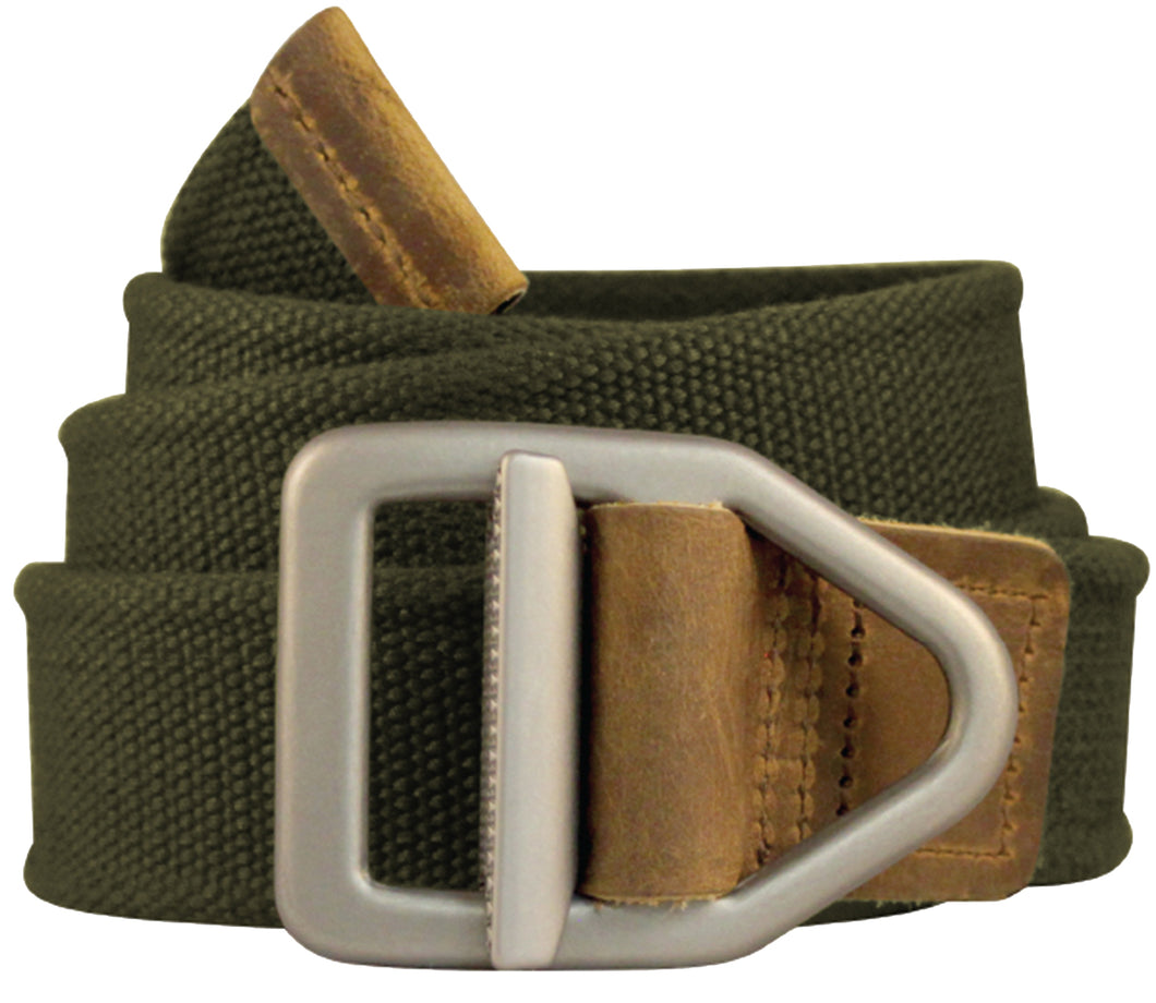 38mm Pontoon Leather Tip Belt